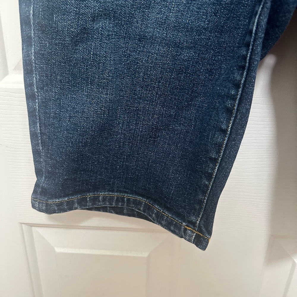 Lauren Ralph Lauren Dark Blue Denim Bermuda Shorts women’s size 6P - Picture 2 of 6